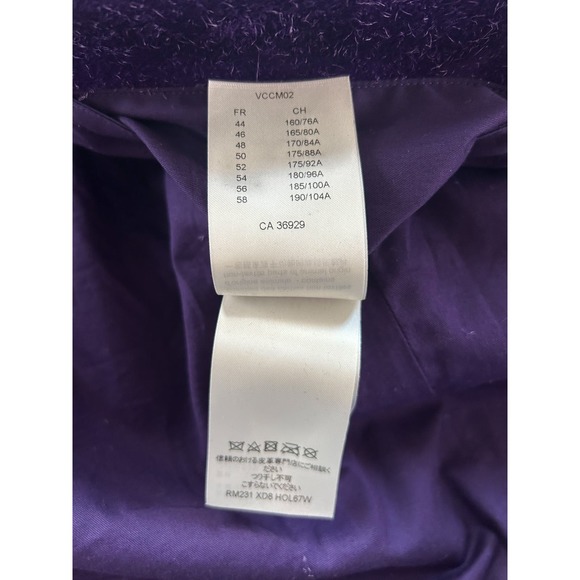Louis Vuitton Purple Embossed Monogram Suede Workwear Jacket - Picture 9 of 11